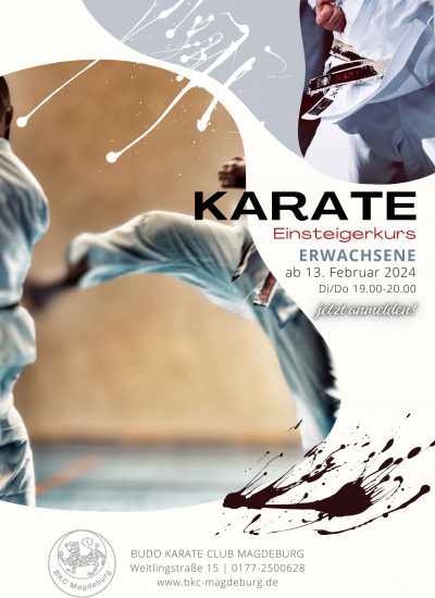 Karate Anfängerkurs Erwachsene 2024